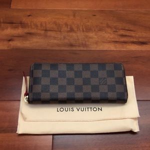 Louis Vuitton Clemence Wallet Damier Ebene